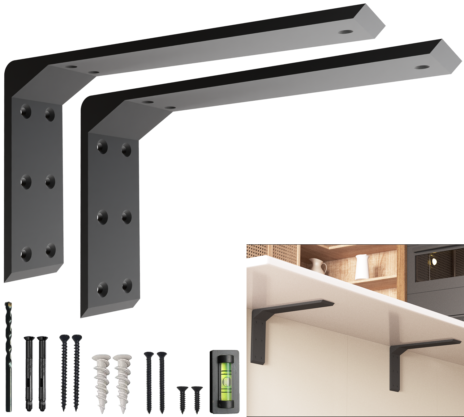 Mega Countertop Shelf Bracket