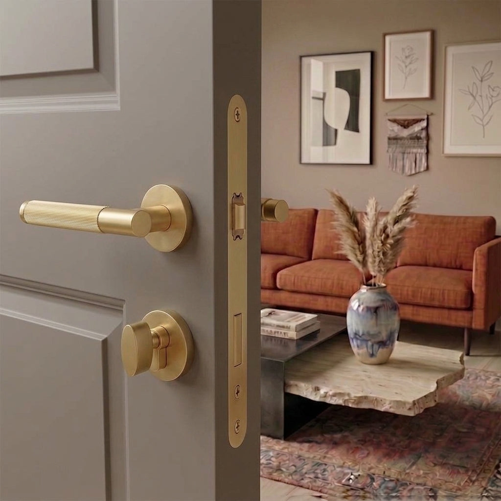 Arlo Brass Door Handle