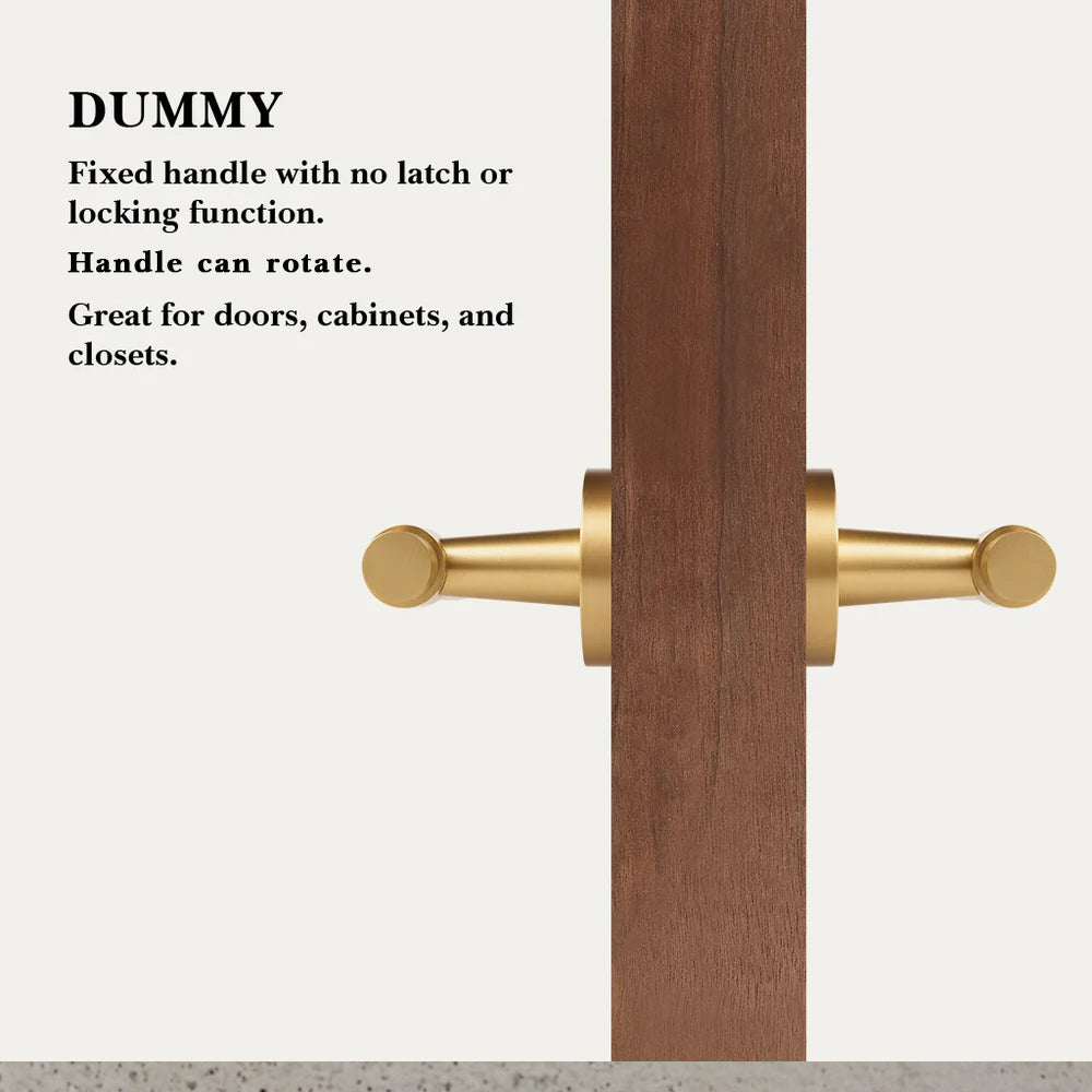 Milo Brass Door Handle