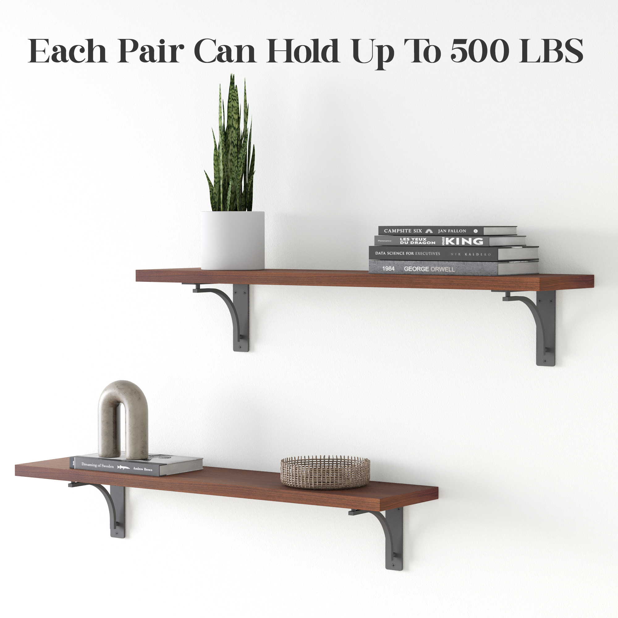 Nova Wide Heavy Duty Shelf Bracket