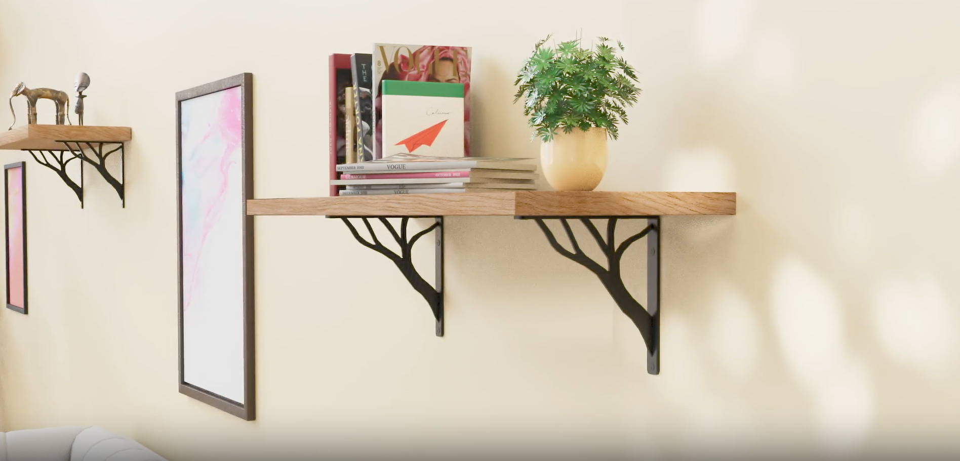 shelf bracket demo