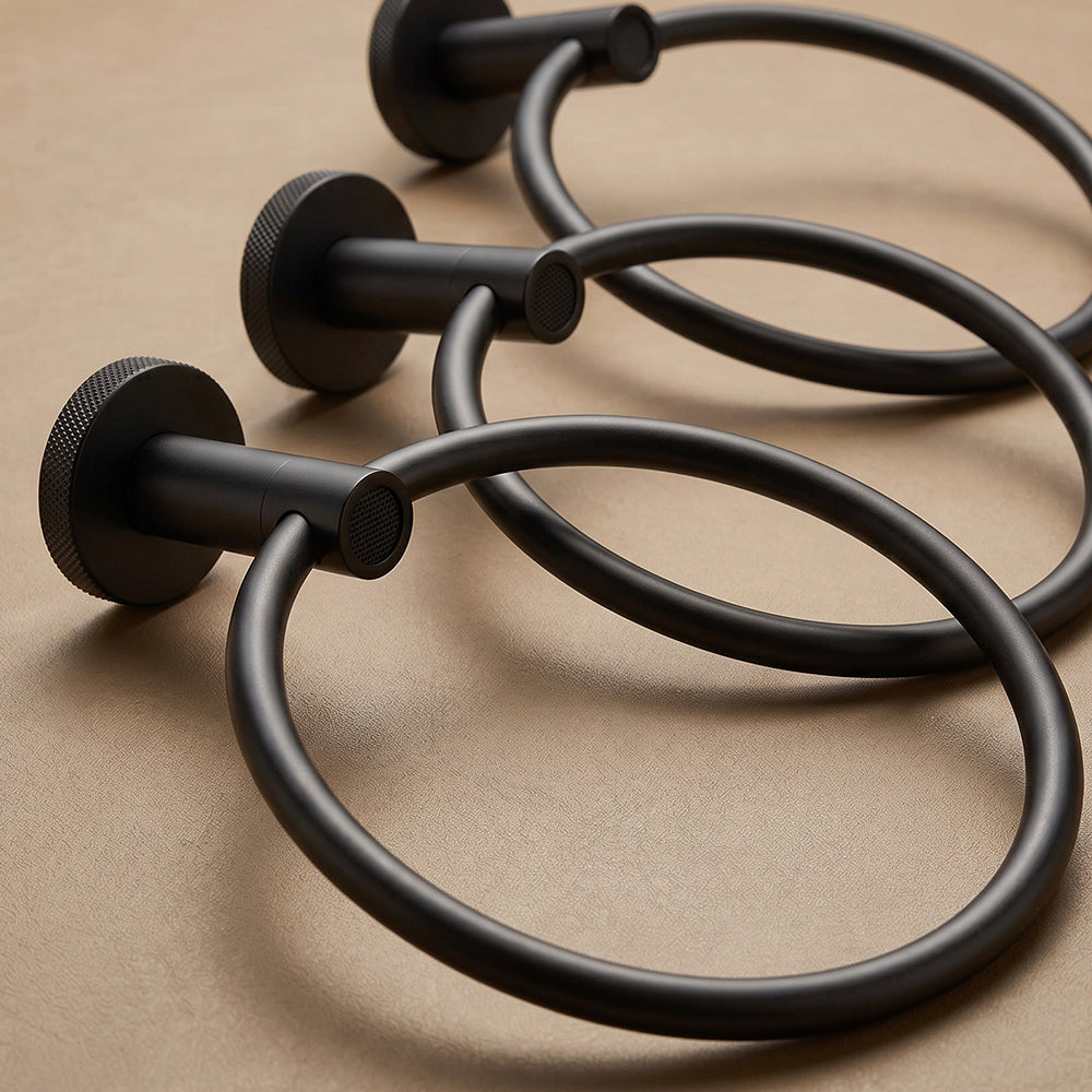 Sena Brass Towel Ring