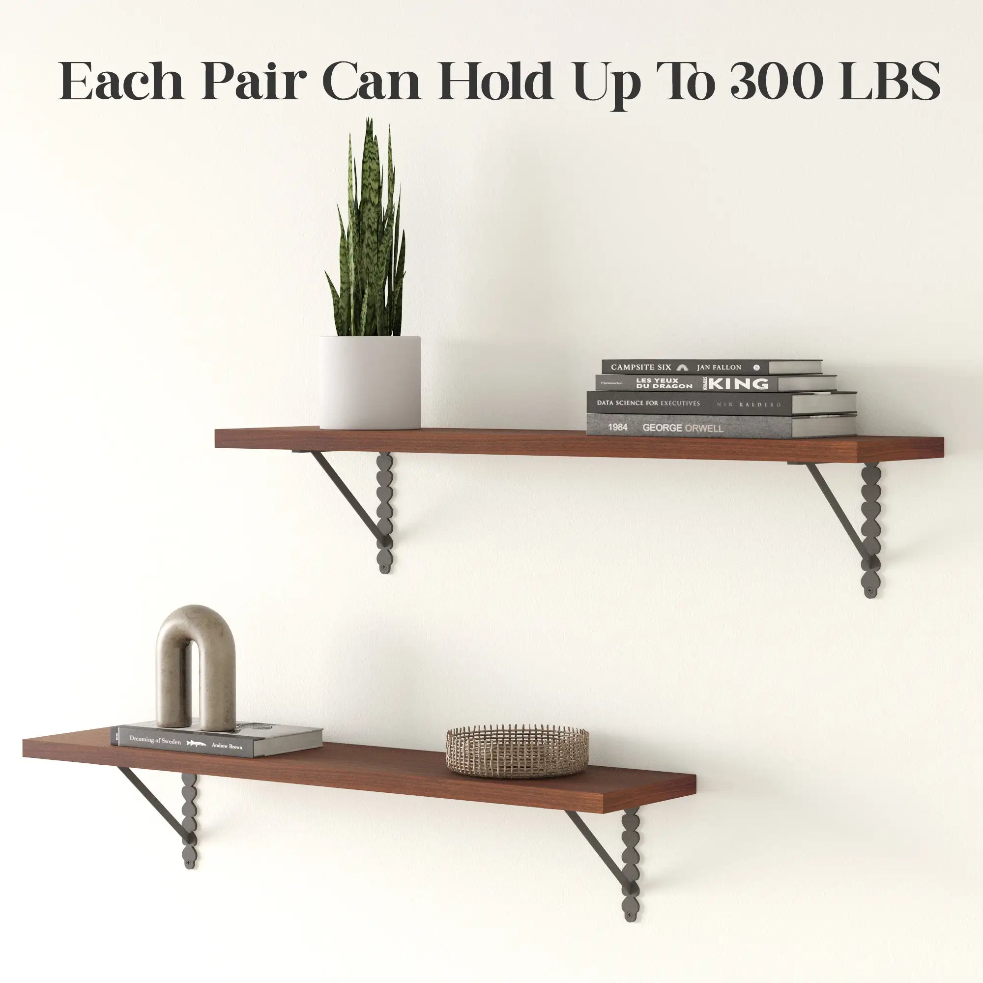 Wave Decorative Shelf Bracket