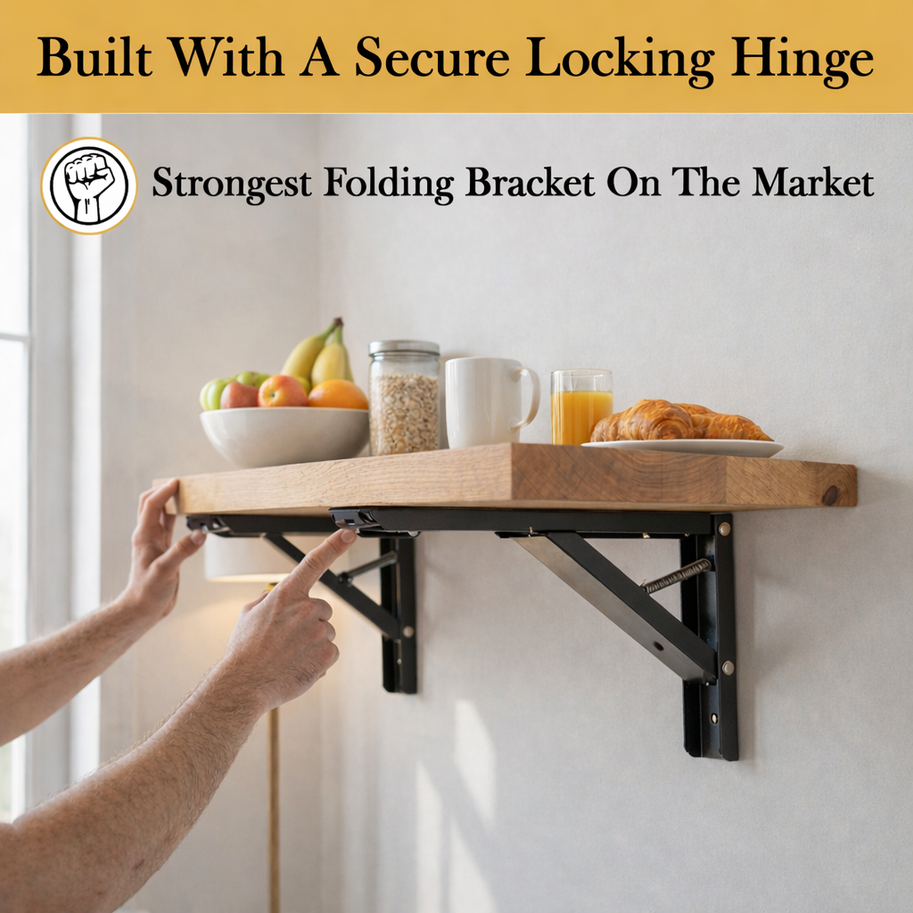 Fold Folding Shelf Bracket