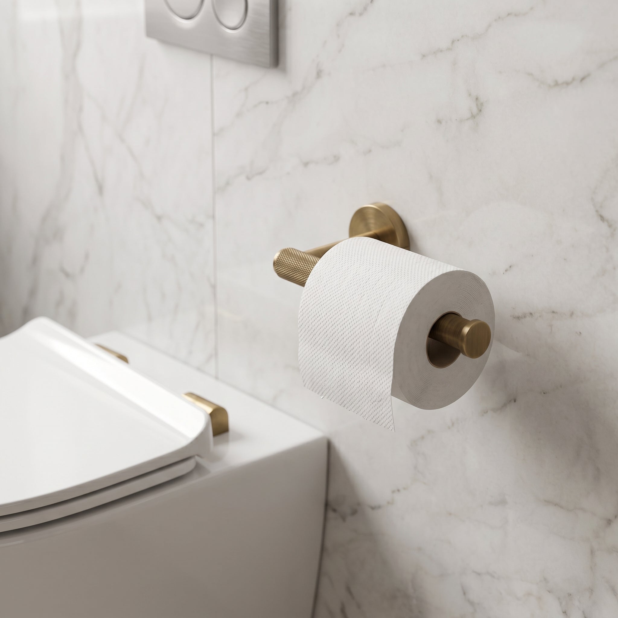 Reed Brass Toilet Paper Holder