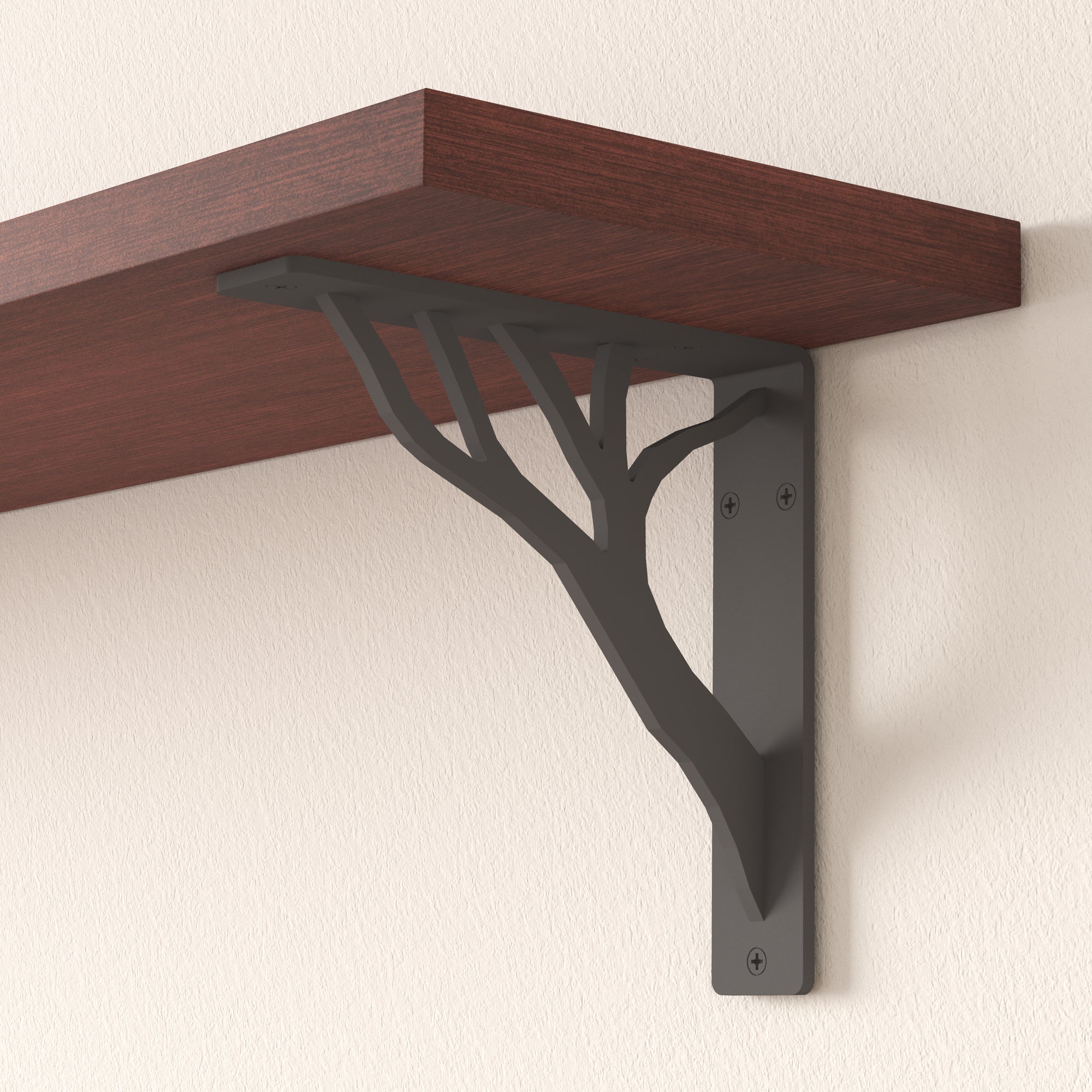 Tree Wide Decorative Shelf Bracket