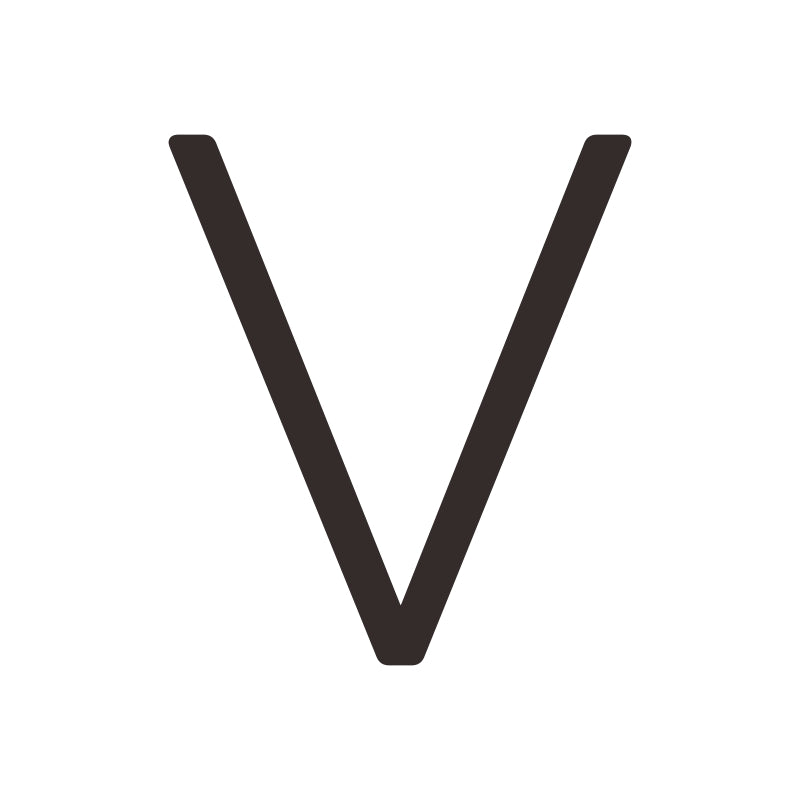 #letter_v_style_plain