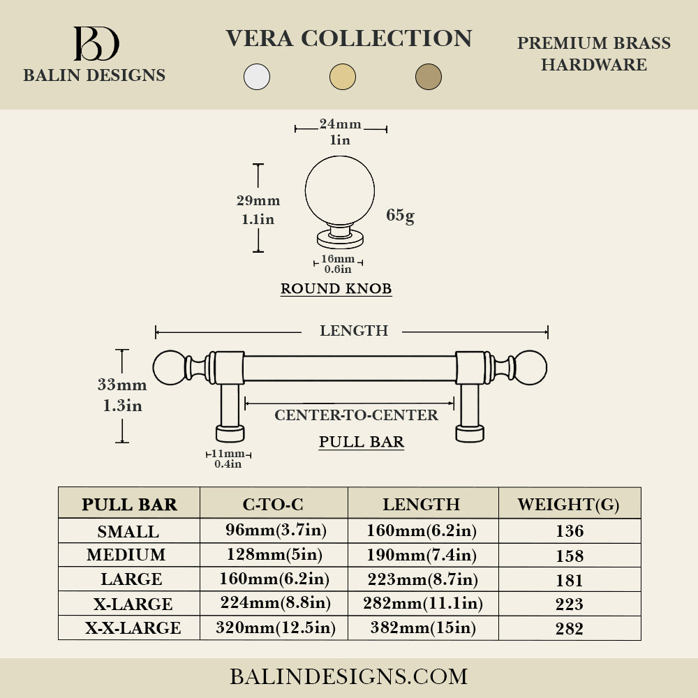 Vera Cabinet Pull