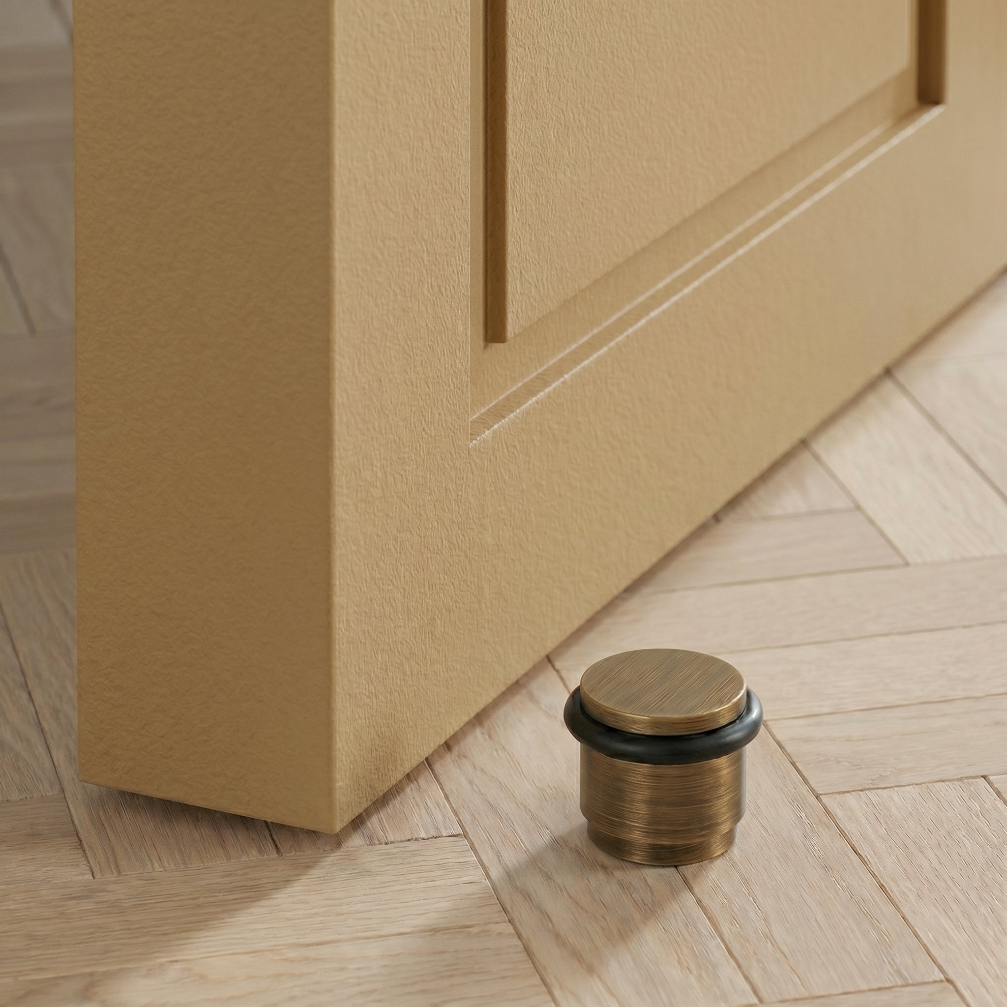 Dome Brass Doorstop