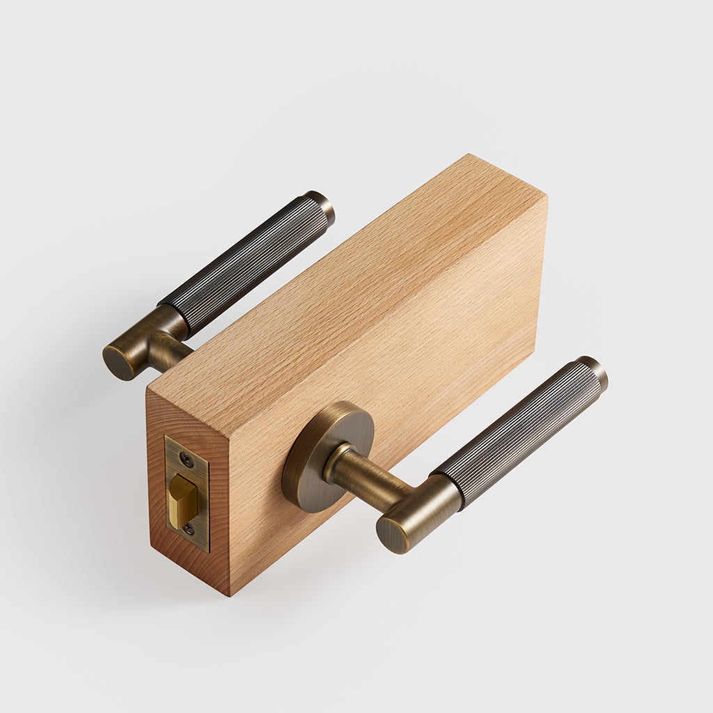Arlo Brass Door Handle