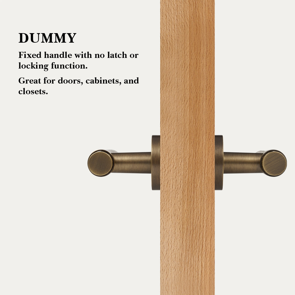 Zivo Brass Door Handle
