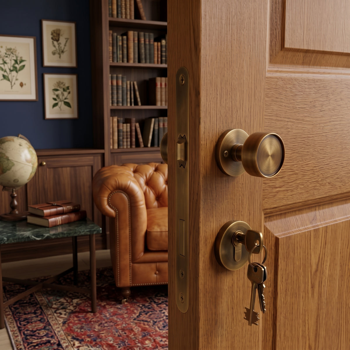 Otto Brass Door Knob