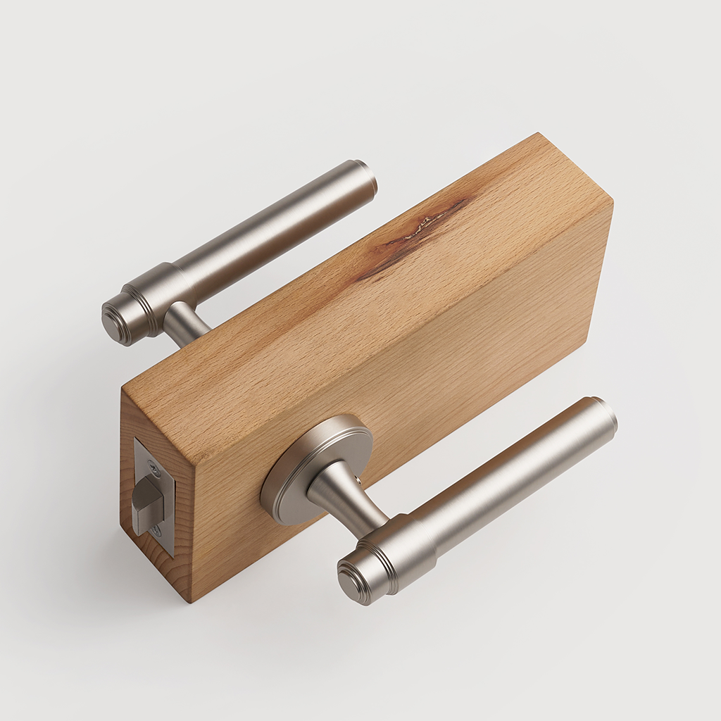 Luca Brass Door Handle