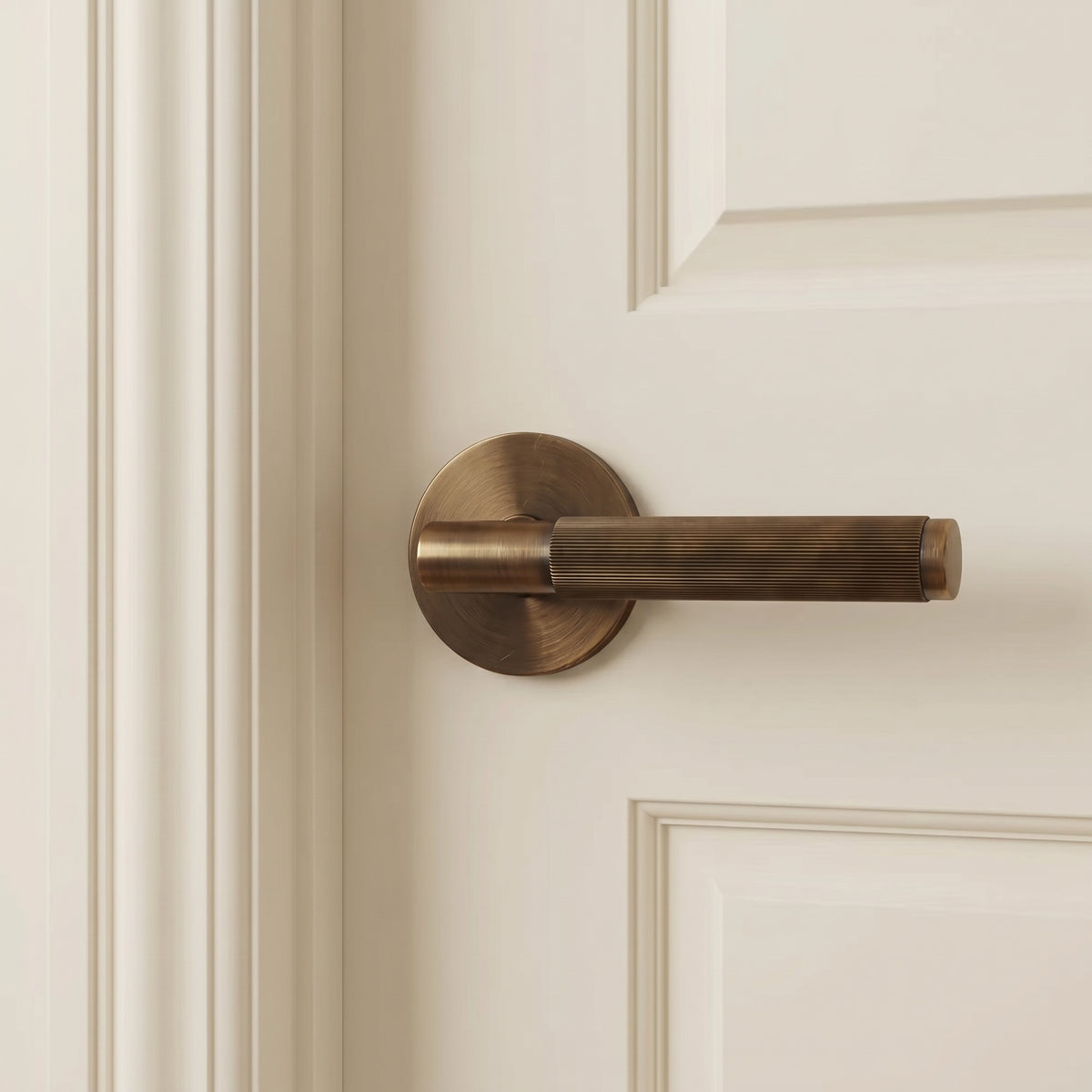 Arlo Brass Door Handle