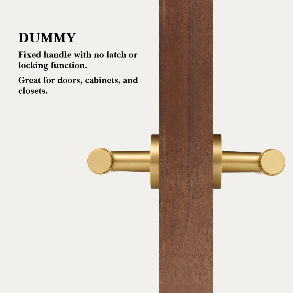 Zivo Brass Door Handle