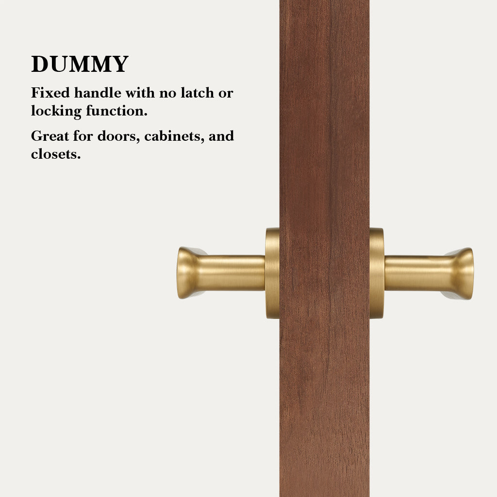 Nash Brass Door Handle