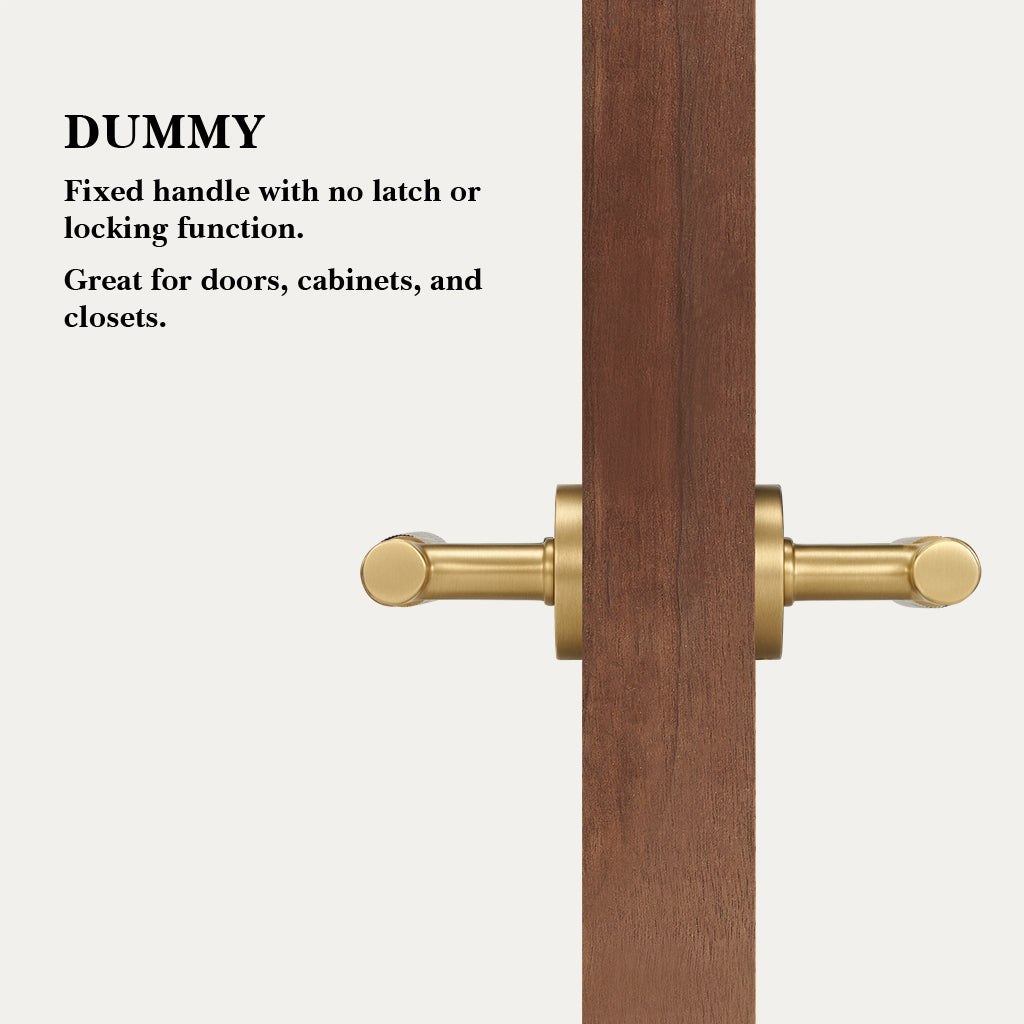 Arlo Brass Door Handle
