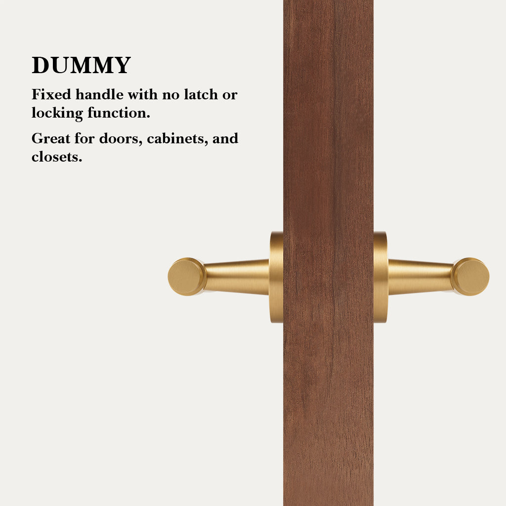 Milo Brass Door Handle