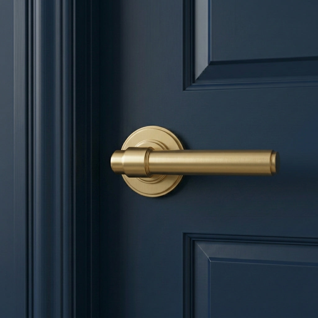 Luca Brass Door Handle