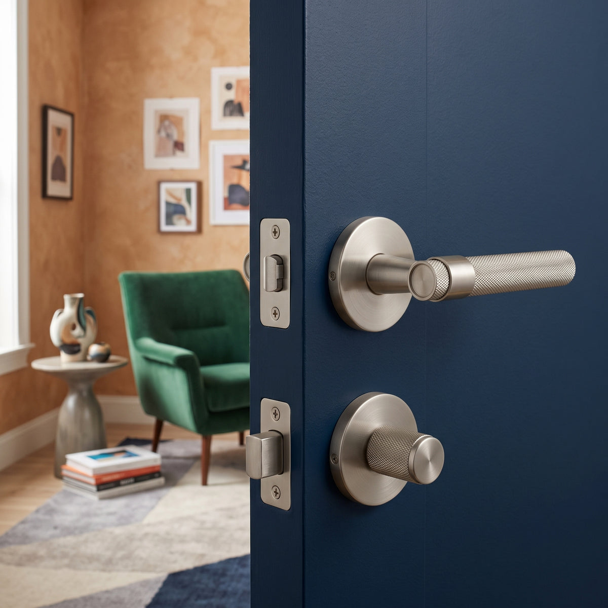 Hugo Brass Door Handle