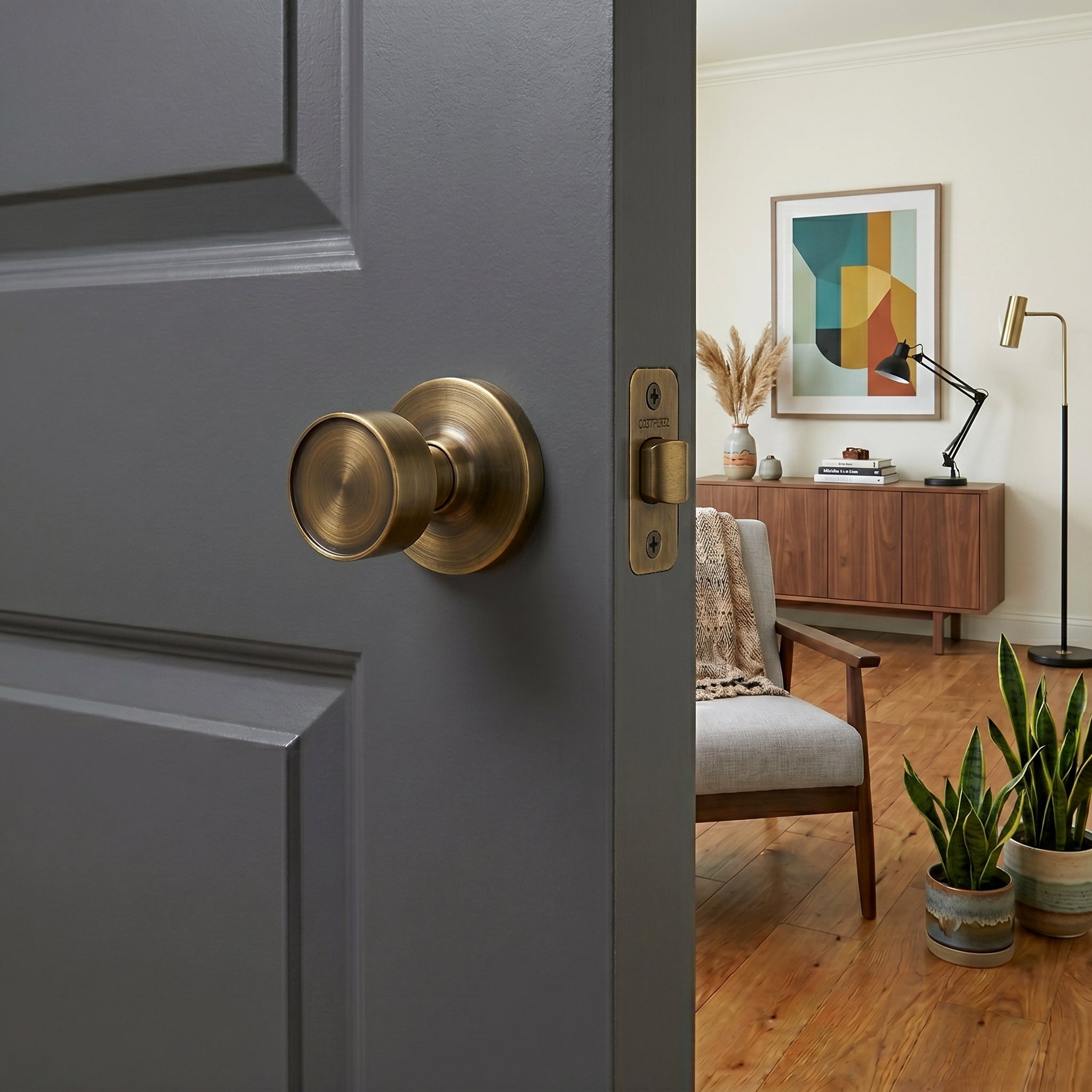 Otto Brass Door Knob