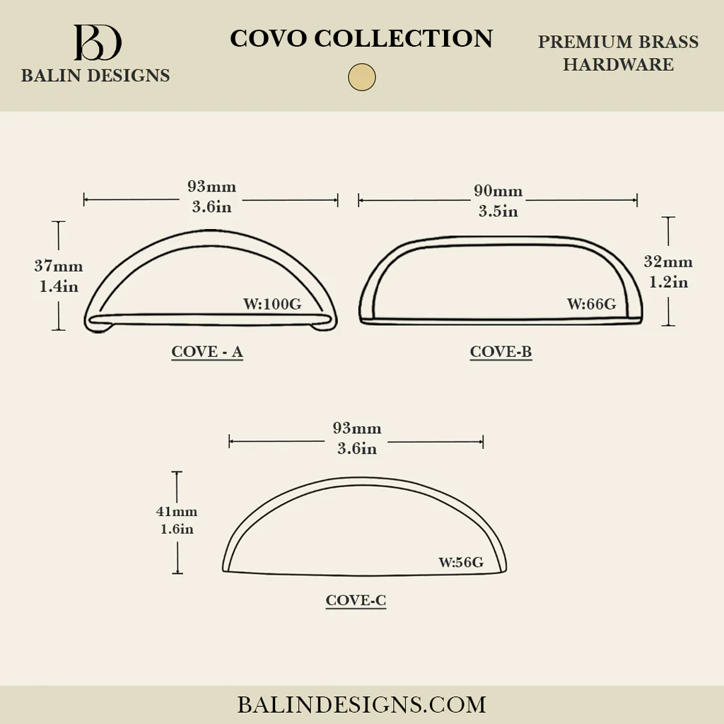 Covo Cabinet Pull