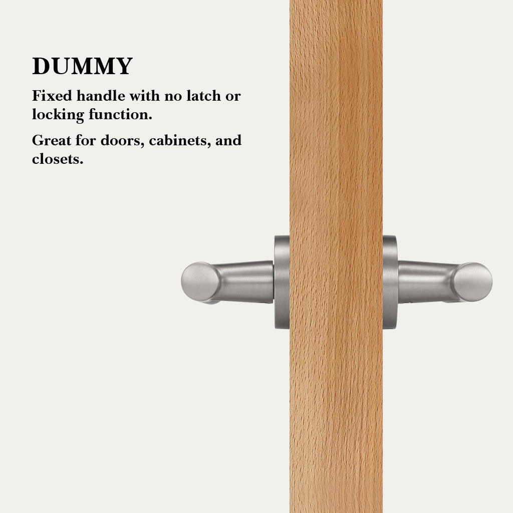 Finn Brass Door Handle