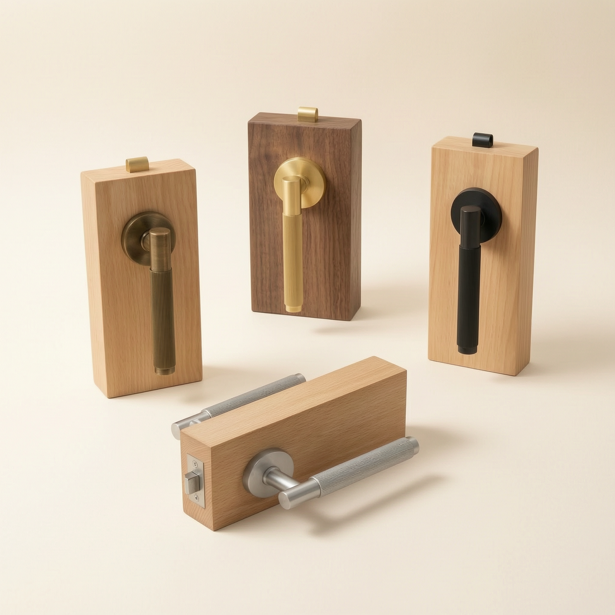 Arlo Brass Door Handle