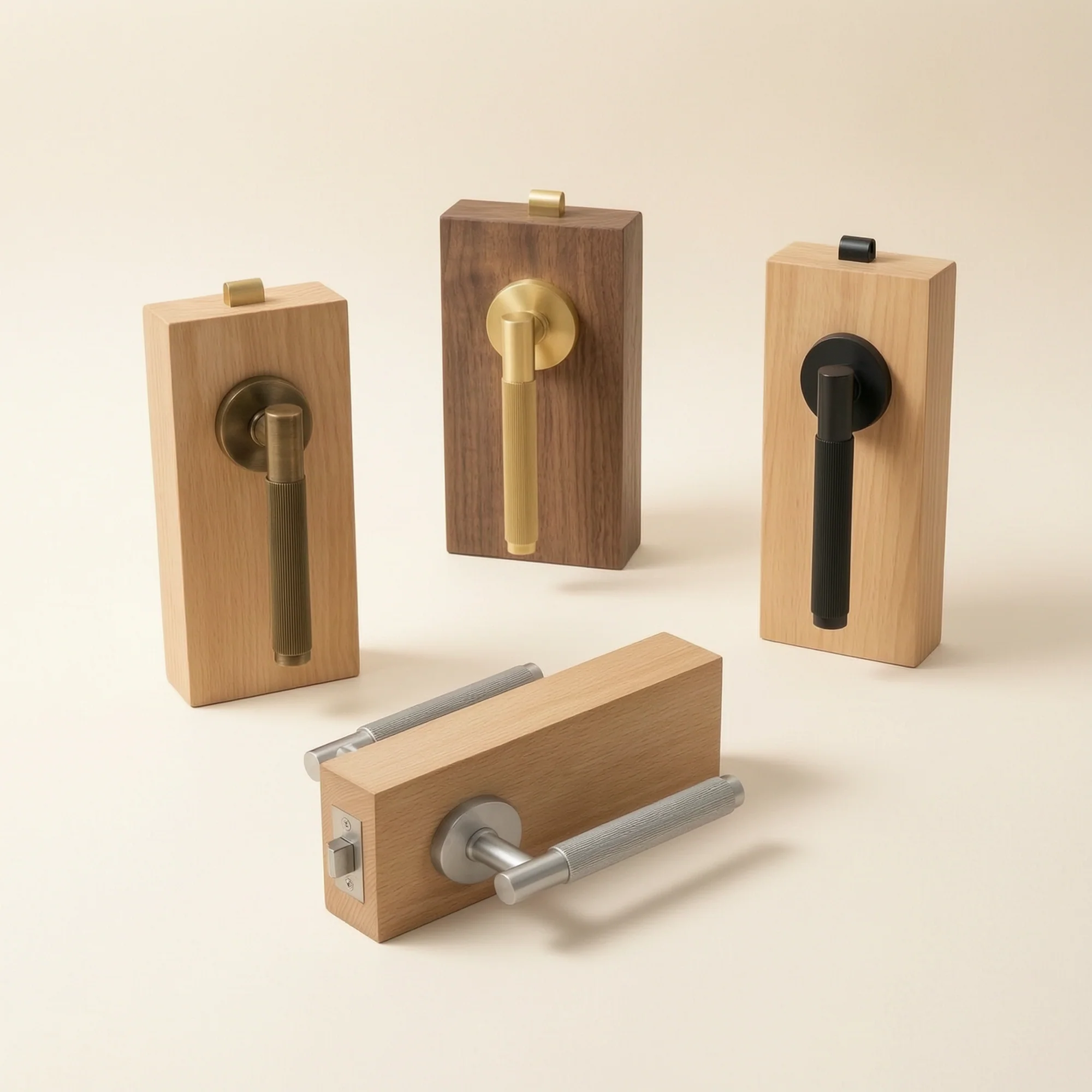 Arlo Brass Door Handle