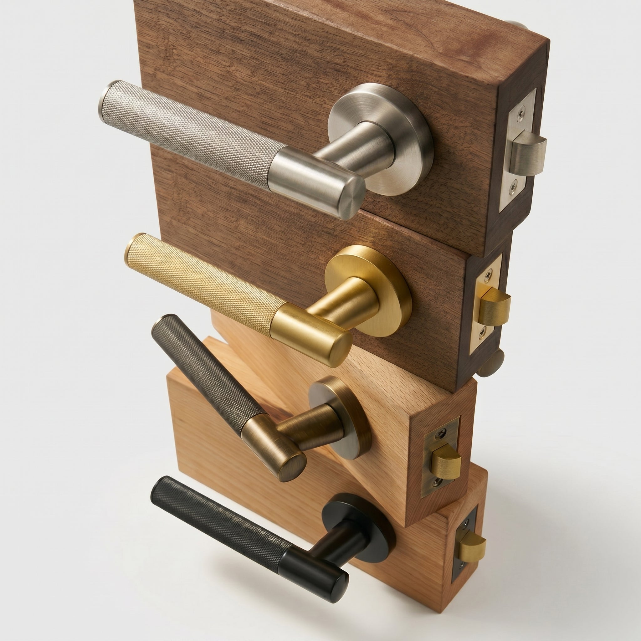 Finn Brass Door Handle