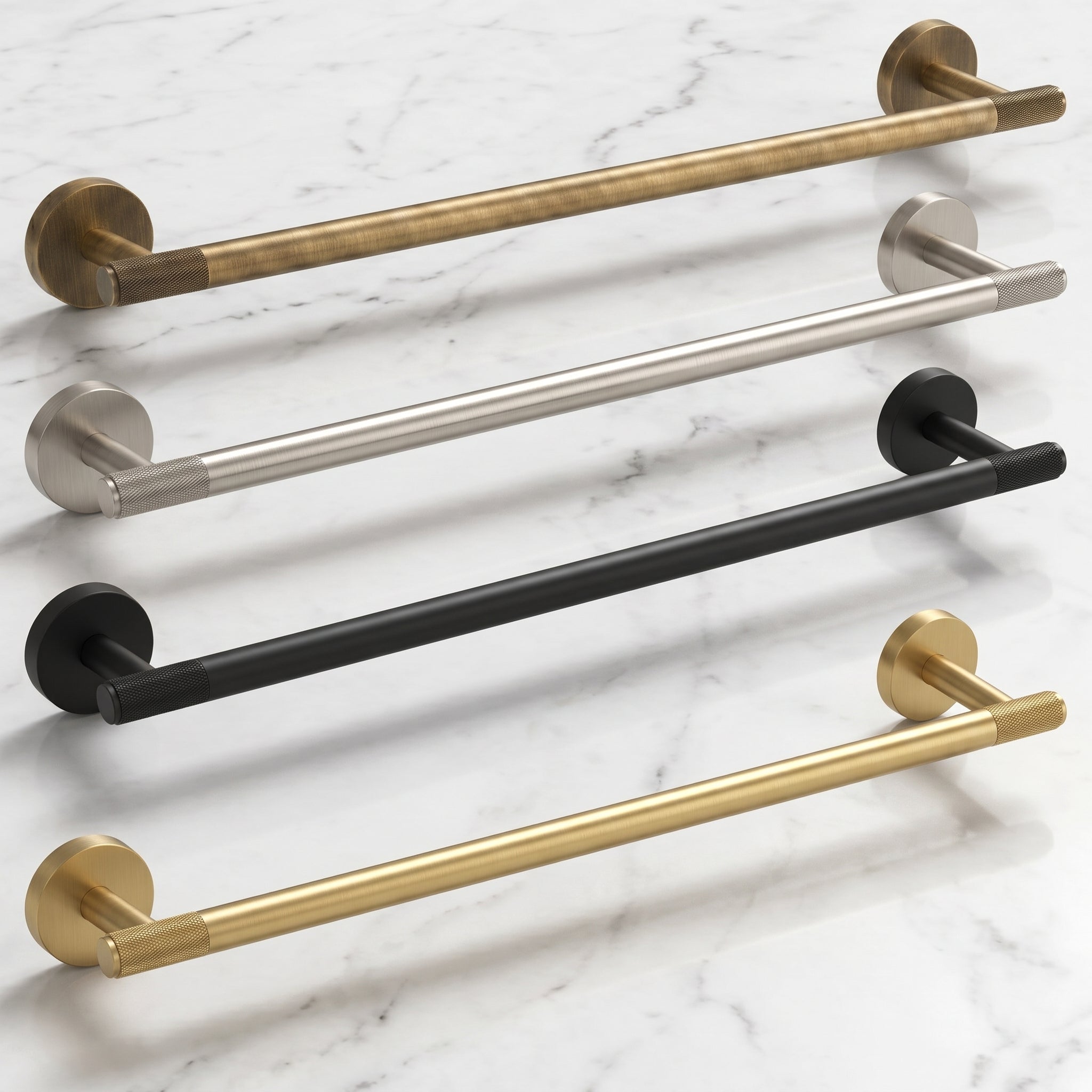 Reed Brass Towel Bar