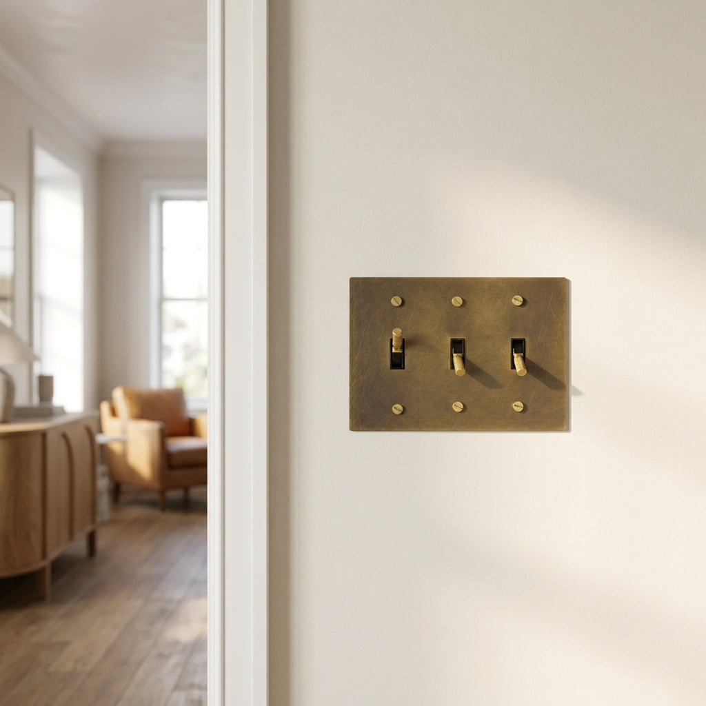 Brass Toggle Switch