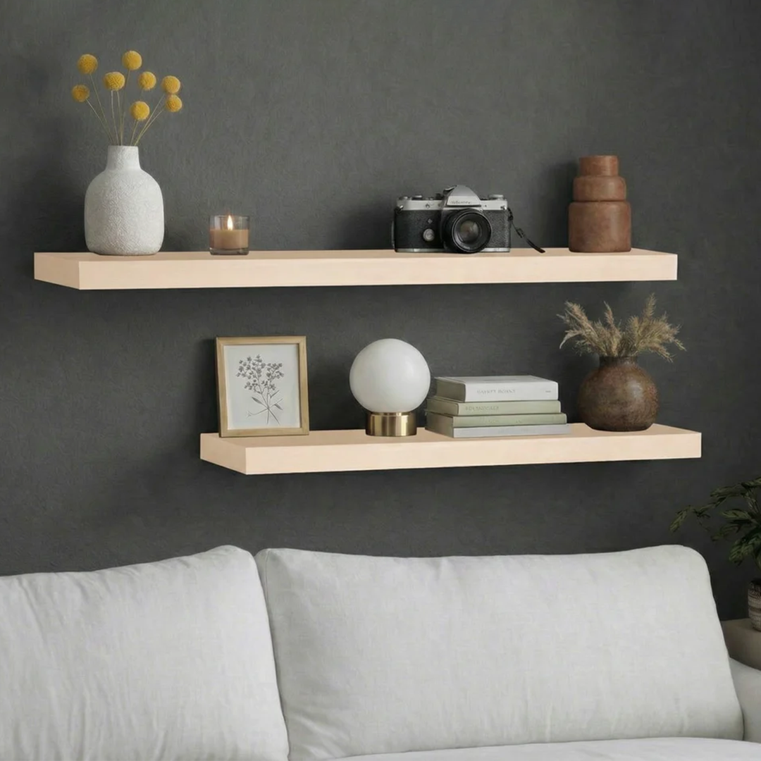 Unfinished MDF Wood Shelf