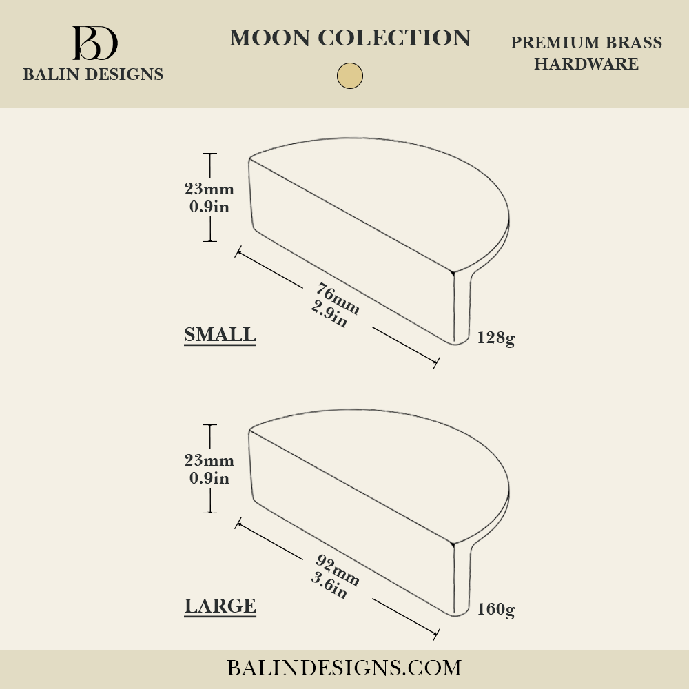Moon Cabinet Pull