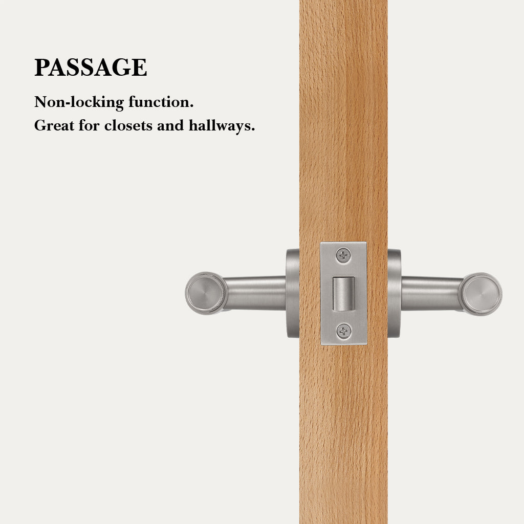 Hugo Brass Door Handle