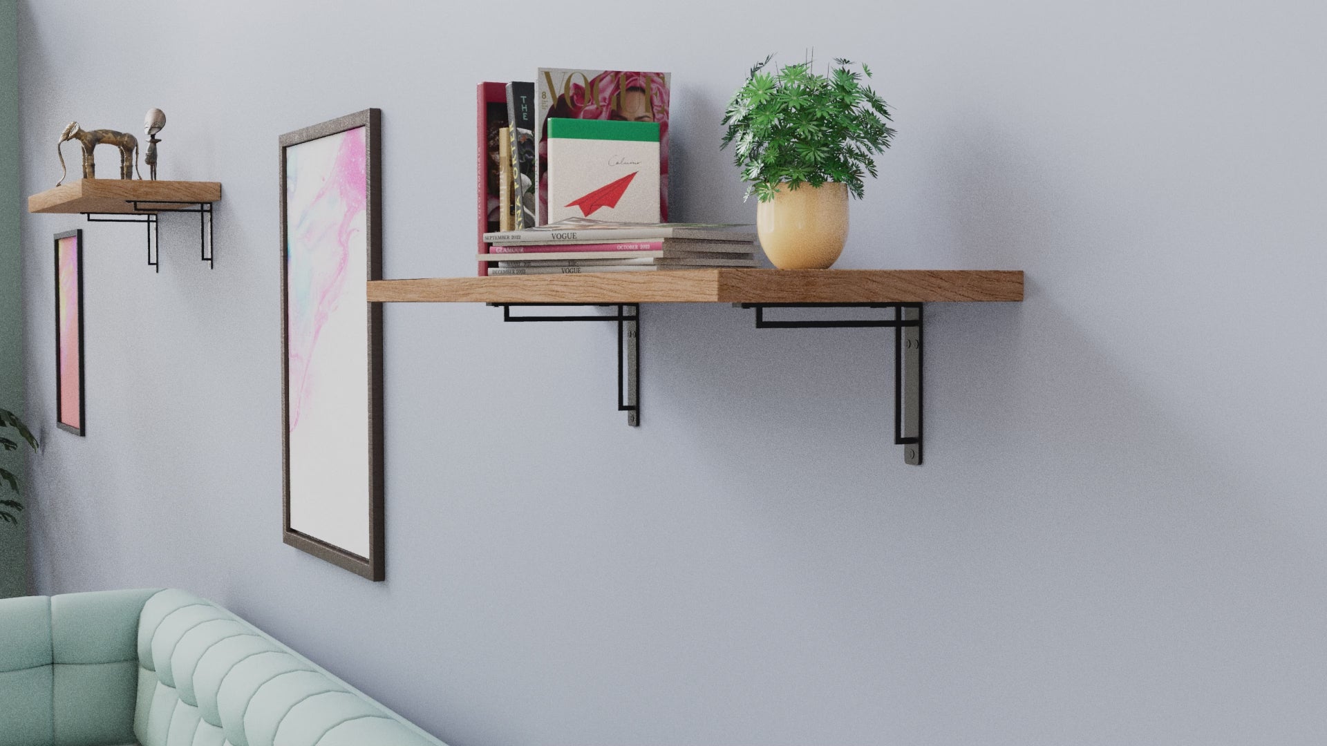 shelf bracket demo