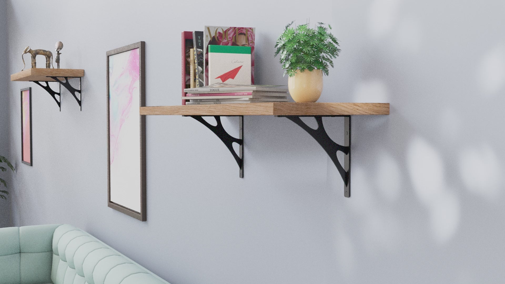 shelf bracket demo