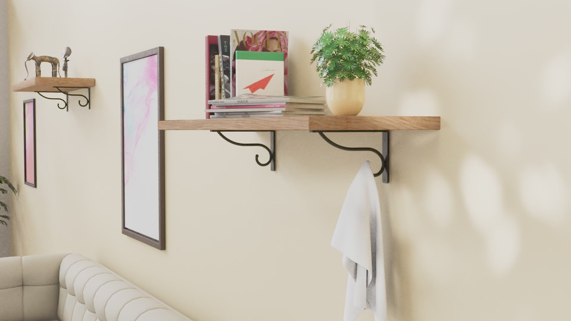 shelf bracket demo