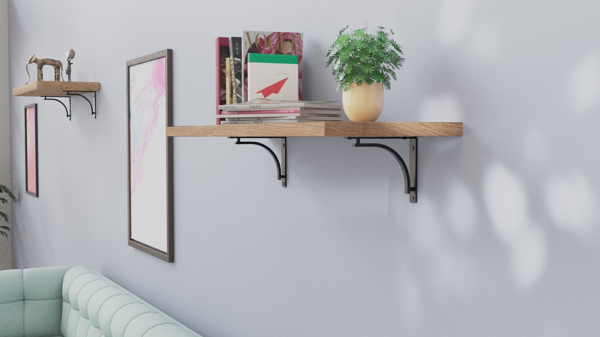shelf bracket demo