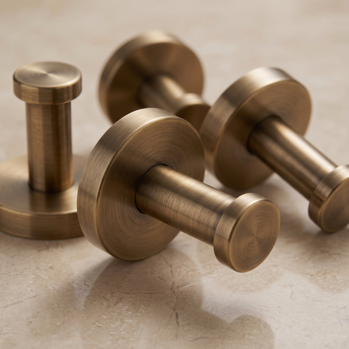 Reed Brass Wall Hook
