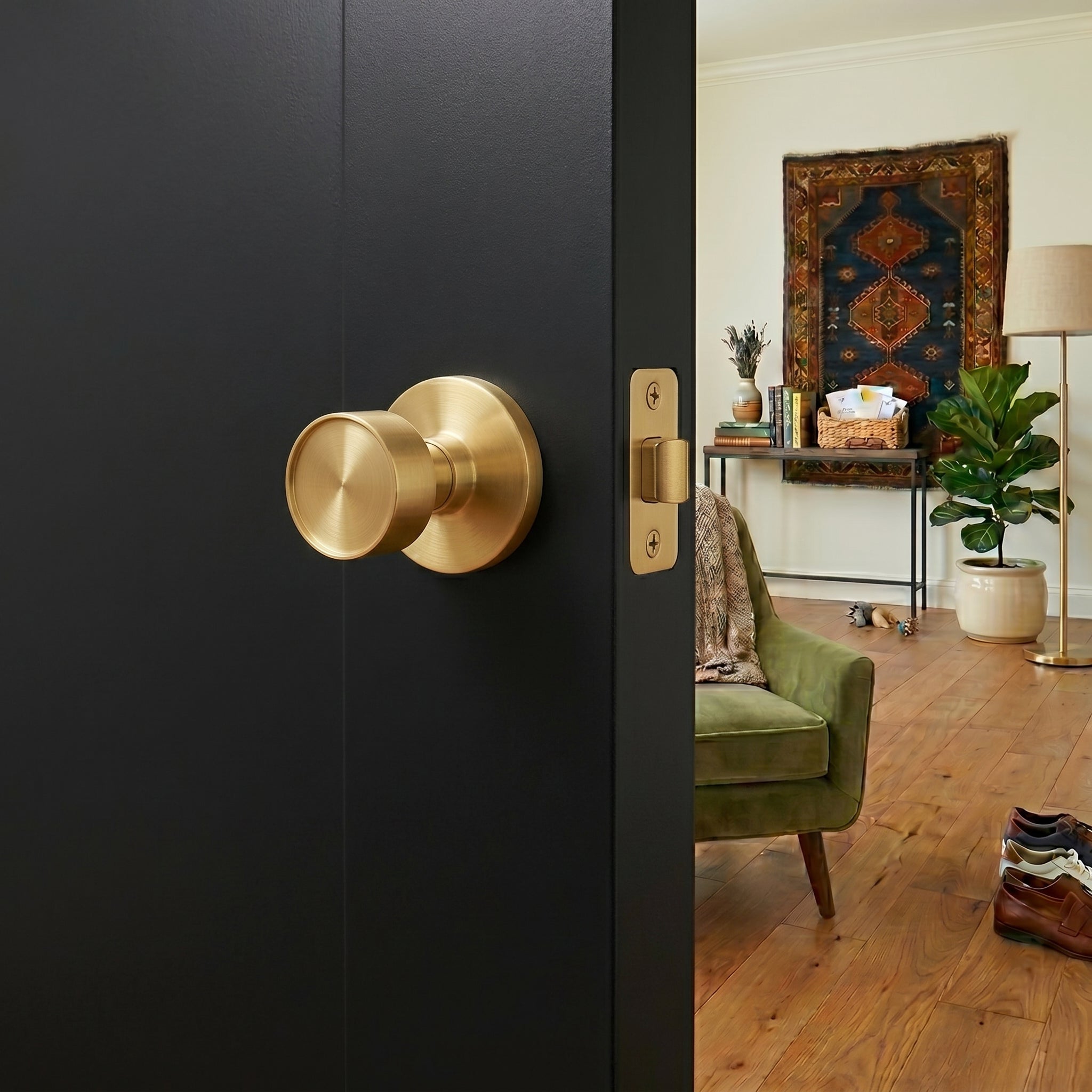 Otto Brass Door Knob