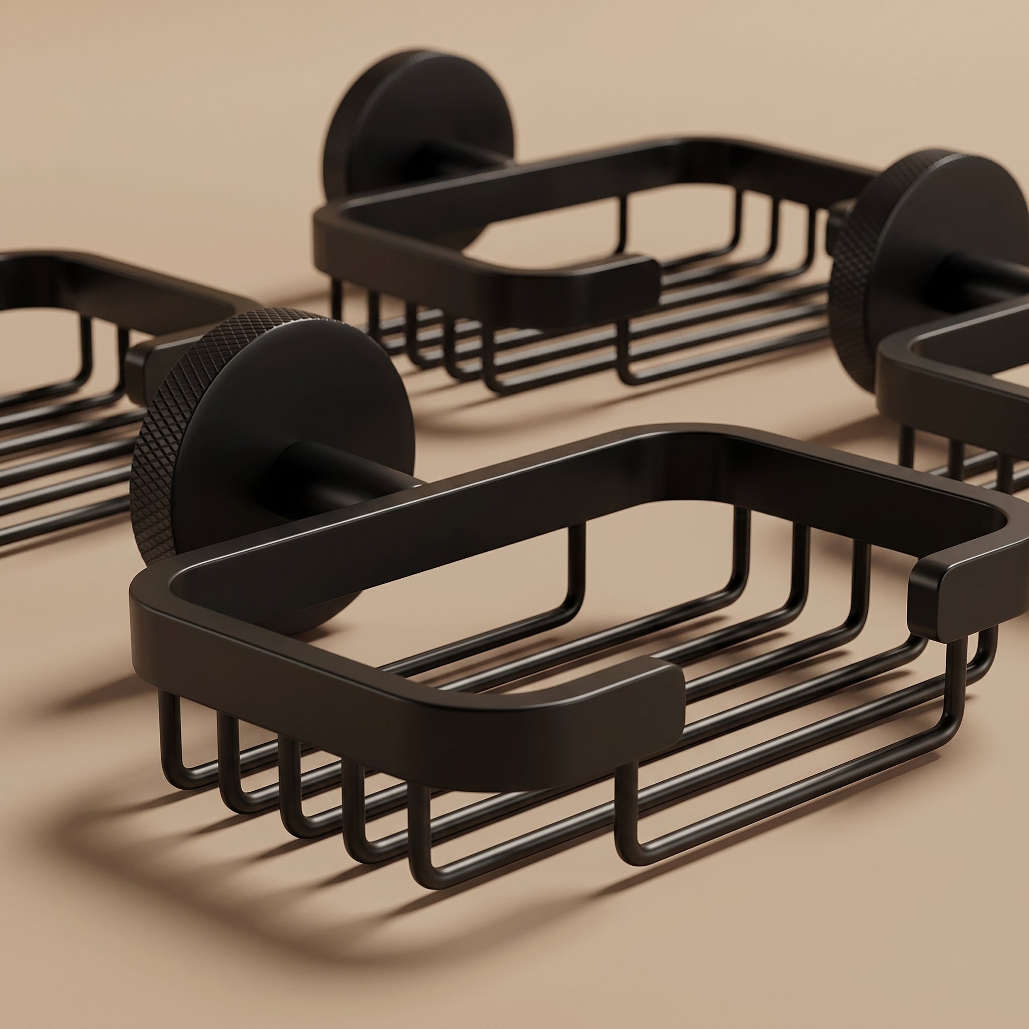 Sena Brass Soap Basket