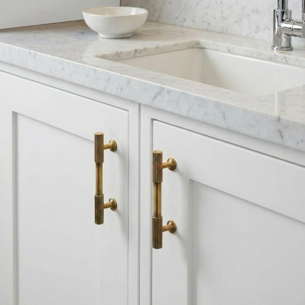 Vell Pull Antique Brass