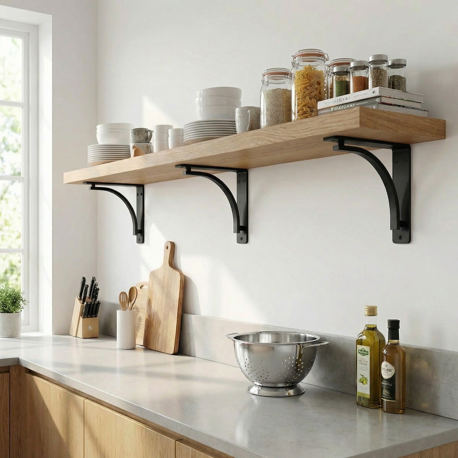Nova Wide Heavy Duty Shelf Bracket