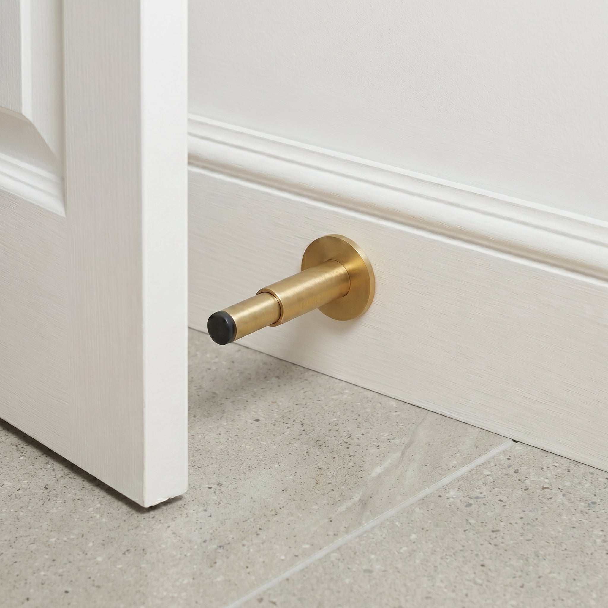 PORT Brass Doorstop