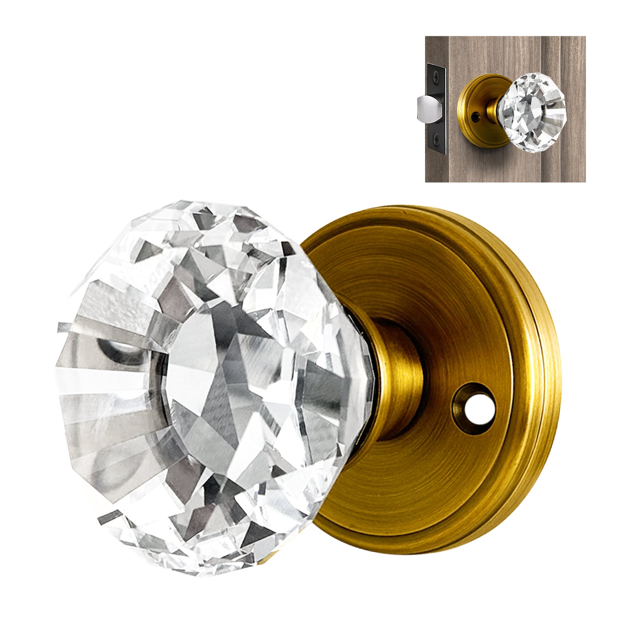 Crystal Door Knob