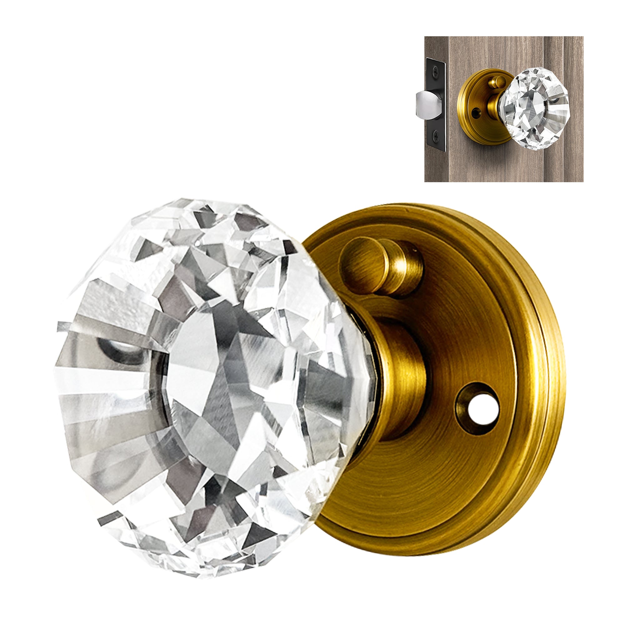 Crystal Door Knob