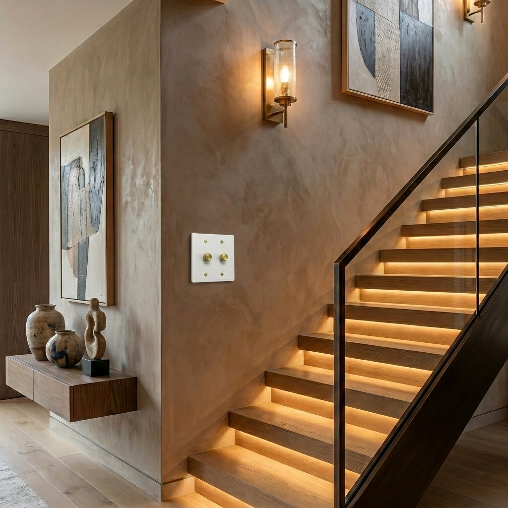 Halo Brass Light Dimmer 3 Way