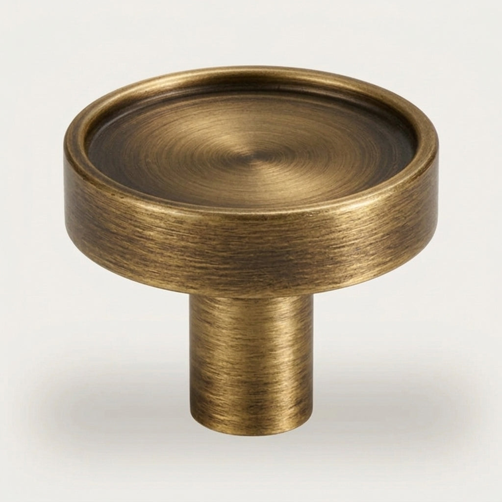 Spur Brass Cabinet Knob