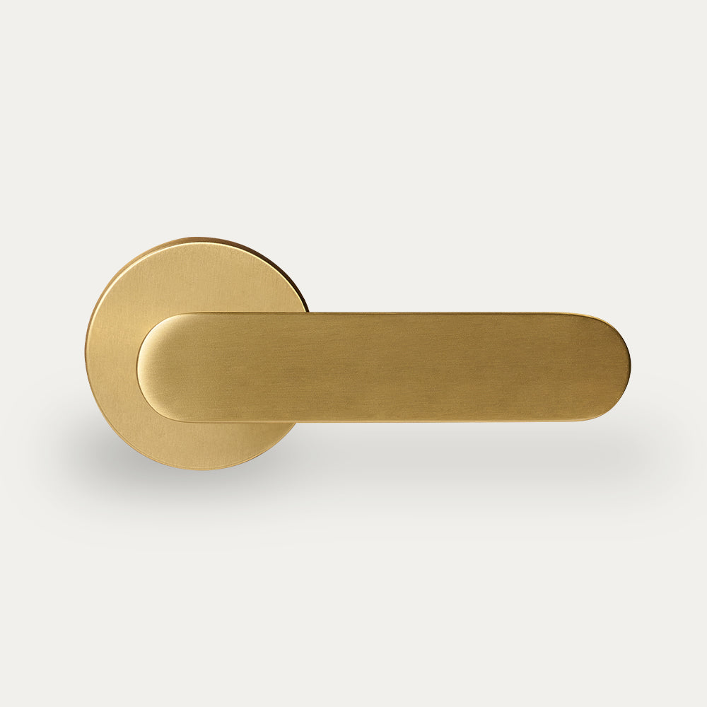 Nash Brass Door Handle